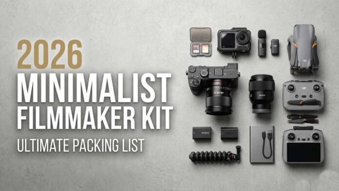 The Ultimate Minimalist Camera Packing List for Travel Filmmakers (2026) The Ultimate Minimalist Camera Packing List for Travel Filmmakers (2026)